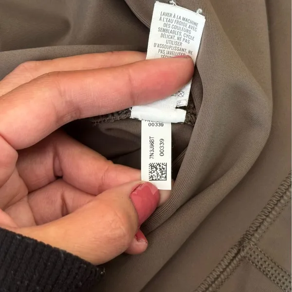 Aerie OFFLINE 7/8 High Rise Leggings Brown Taupe S EUC Athleisure Activewear - Image 4
