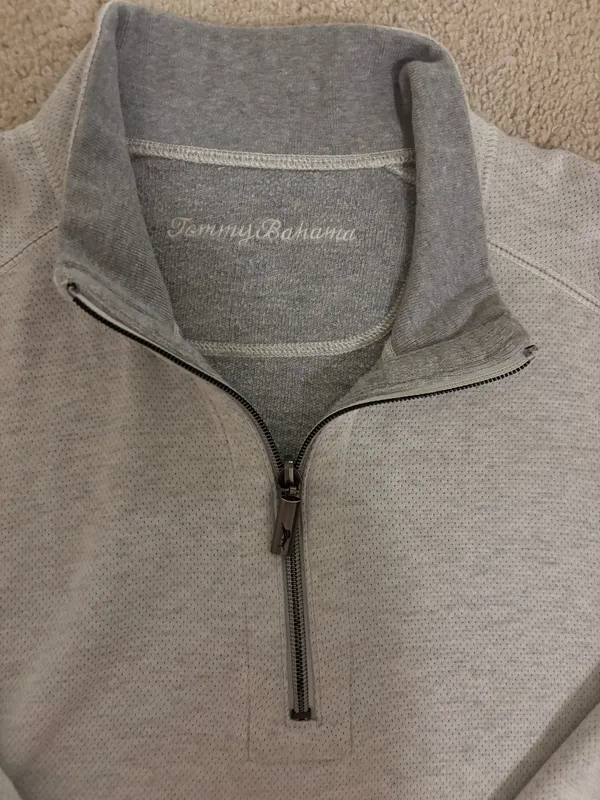 Tommy Bahama Quarter-Zip Pullover - Image 2