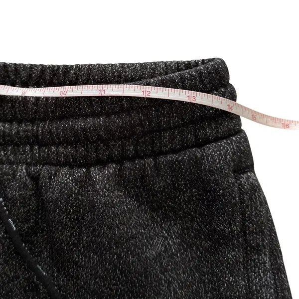 Women's Charcoal Heather Jogger Sweatpants XS Drawstring Athletic Lounge Pants - Image 7