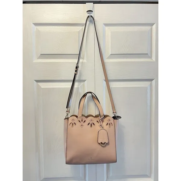KATE SPADE New York MAGNOLIA STREET EYELET MINI MINA‎ SATCHEL MSRP $399 - Image 4