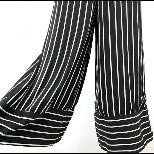 Lovers + Friends- Chica Cropped Stripe culotte Pants - Image 7