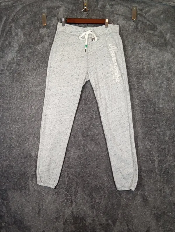 Abercrombie & Fitch Womens Small Logo Joggers Sweatpants Y2k Inspired Small - Image 3