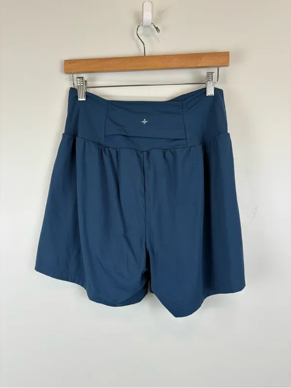 Halara SoftlyZero Airy Super High Waisted 2-in-1 InstantCool Yoga Shorts Size L - Image 2