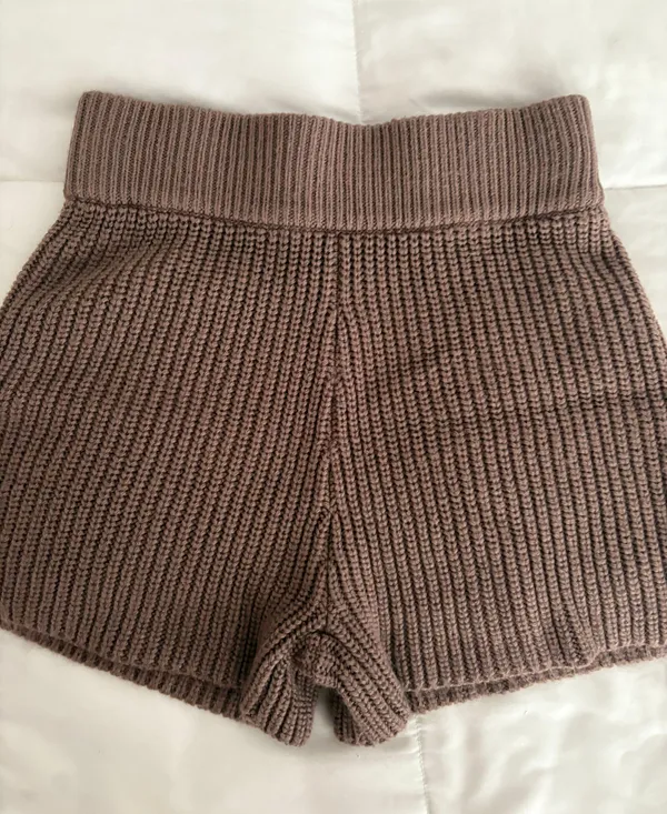 Blue Blush Brown Shorts - Image 2