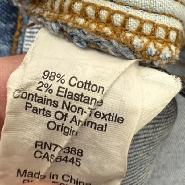 Madewell Women’s Flea Market Flare Cropped Raw Hem Jeans Size 27 Denim‎ Casual - Image 9