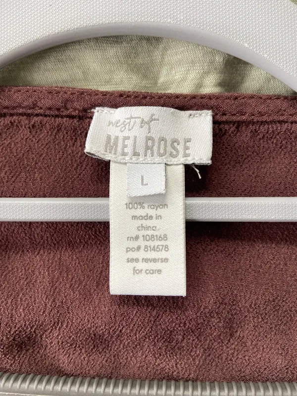 Brown Longsleeve Crop - Image 5