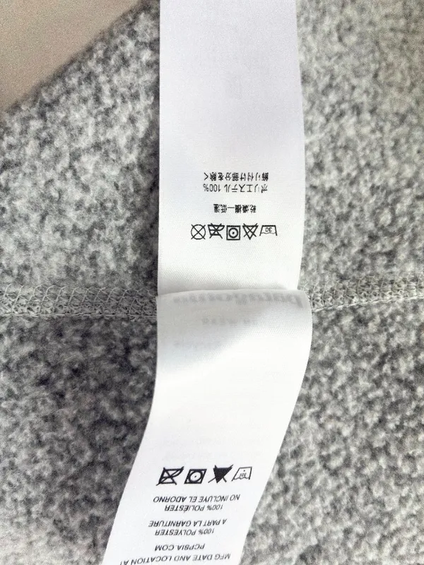 Patagonia Better Sweater Full-Zip Hoody Jacket - M - Birch White/Grey - Image 11