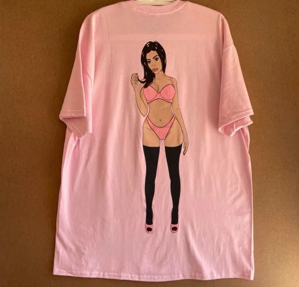 Kylie Jenner "THICK" Graphic Tee - Size Large - Brand New - Image 3