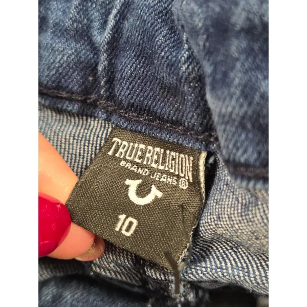 True Religion Geno Relaxed Slim Jeans Women's Jeans Size 10 - 28x26 - Image 7