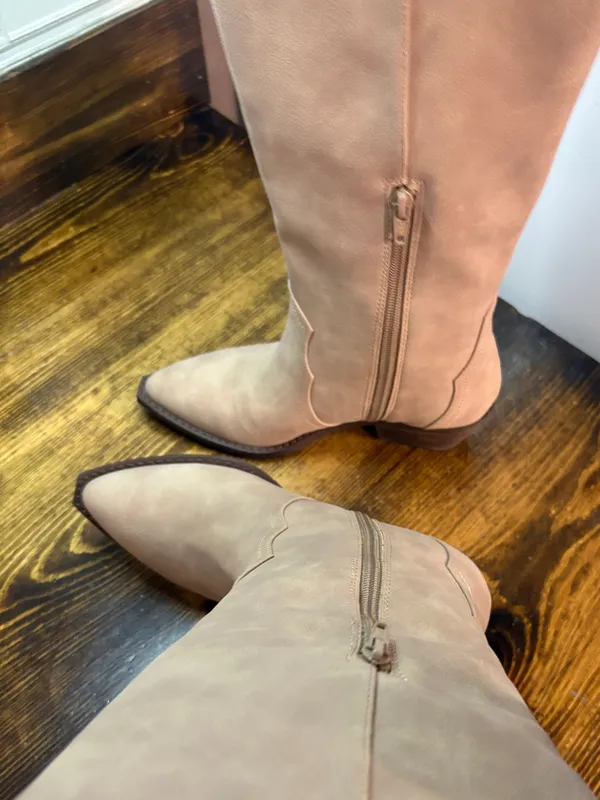 DV dolce Vita Tan Kit Knee High Boots Size 5 - Image 4