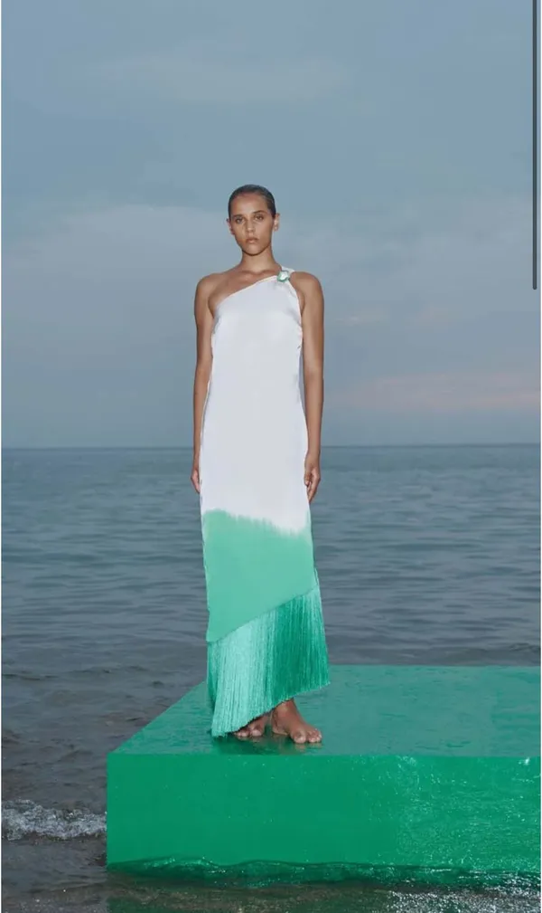 BAOBAB maxi dress White Size XS - Image 3