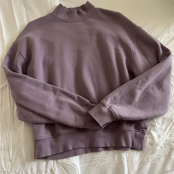 Aritzia Tna Mock Neck Sweatshirt - Image 2