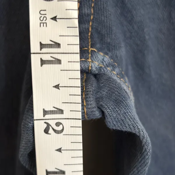 Abercrombie & Fitch Curve Love 90s Straight‎ Ultra High Rise Jeans Blue 26 2R - Image 5