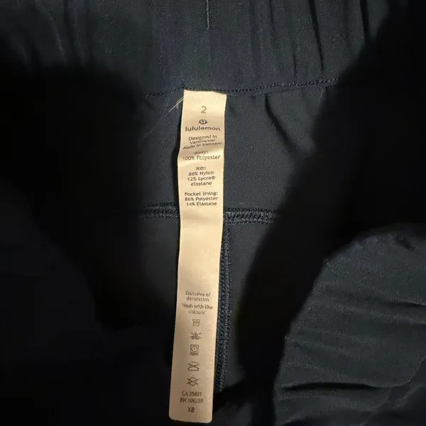 Lululemon Athletica Deep Blue Joggers - Image 2