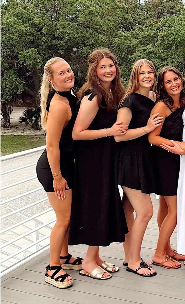 Black Mini Dress - Image 3