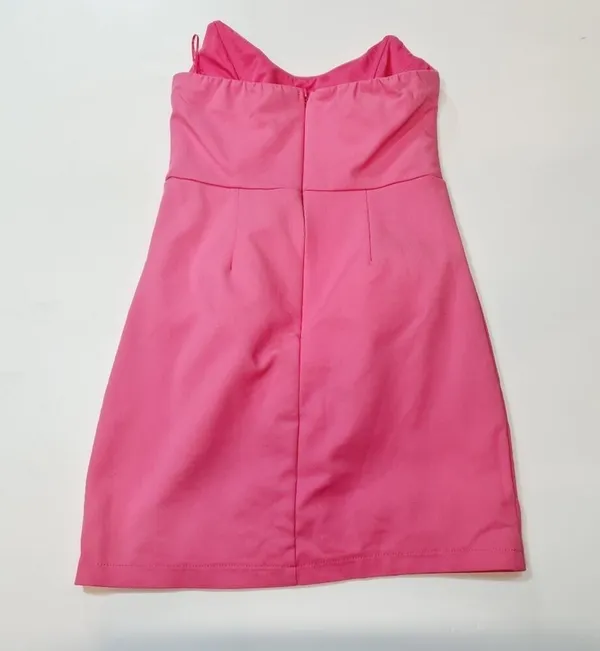 Superdown stevie sweetheart mini dress in pink XS - Image 11