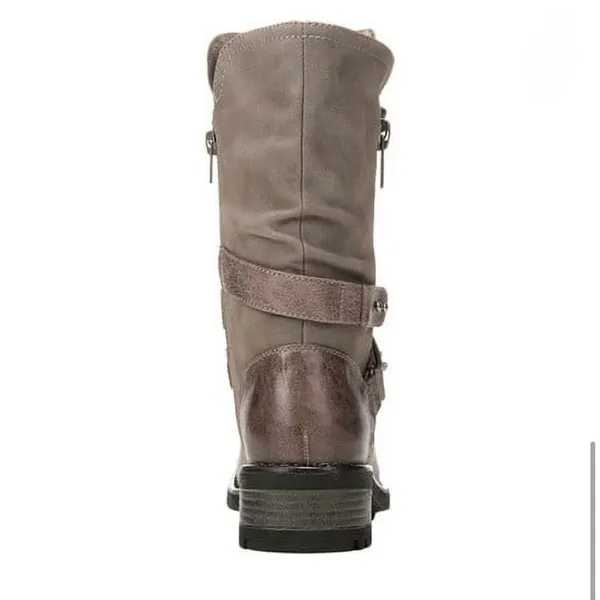 Carlos by Carlos Santana Sawyer Mole Moto Boots Taupe Women’s Size 8.5M - Image 7