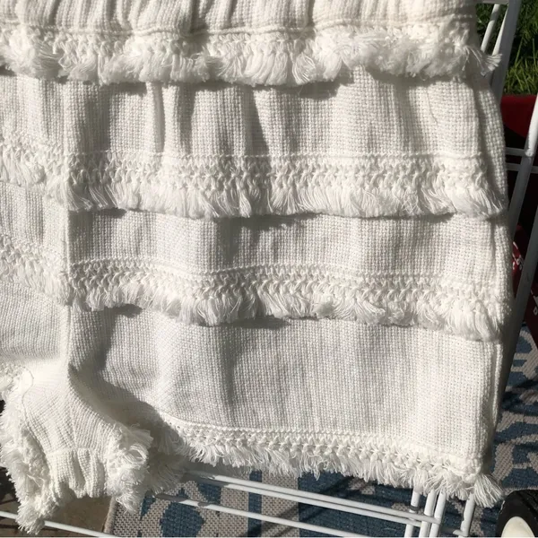 NEW Banjara Lace Frill Cotton Shorts L - Image 3