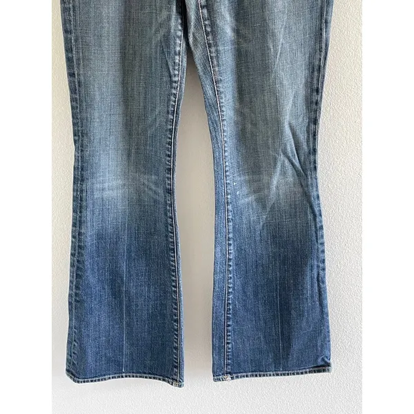 Citizens of Humanity Ingrid Low Rise Flare Jeans Y2K Stretch Denim 30 - Image 9