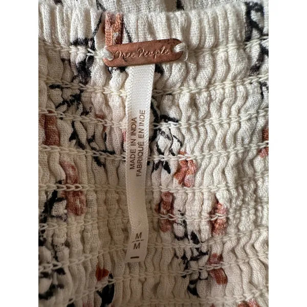 Free People Ethereal Dainty All the Attitude Printed Maxi Dress Medium Cottage - Image 12