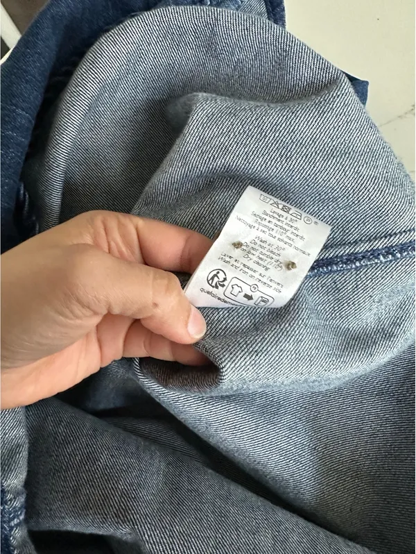Sezane Sofie Denim Button Down Dress  Size 36 - Image 6
