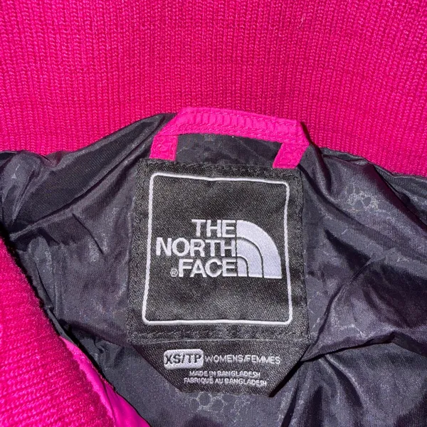 The North Face Fuchsia‎ Hooded 600 Down Jacket size XS - Image 5