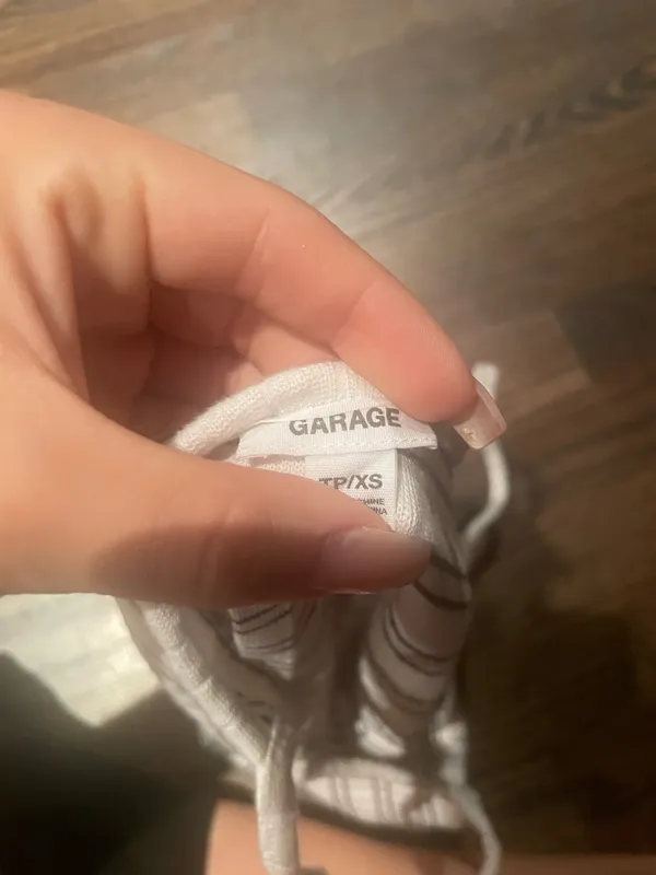 Garage ribbed cami top striped xs - Image 4