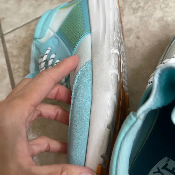 Hey Dude Sirocco Mid Sport Teal Lace Up Sneakers Women US Size 7 EUC‎ outdoor - Image 9