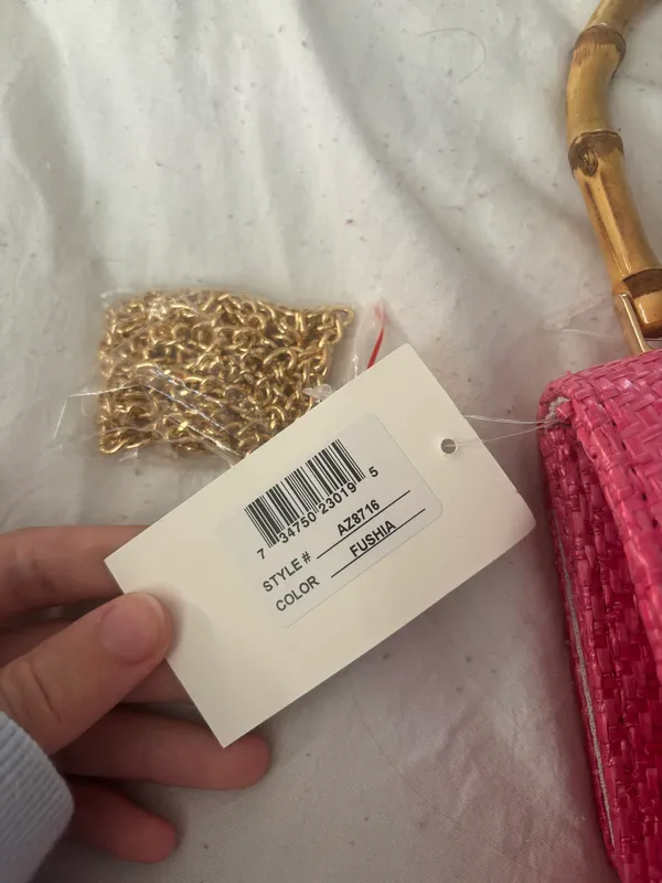 Boutique Pink Purse - Image 5