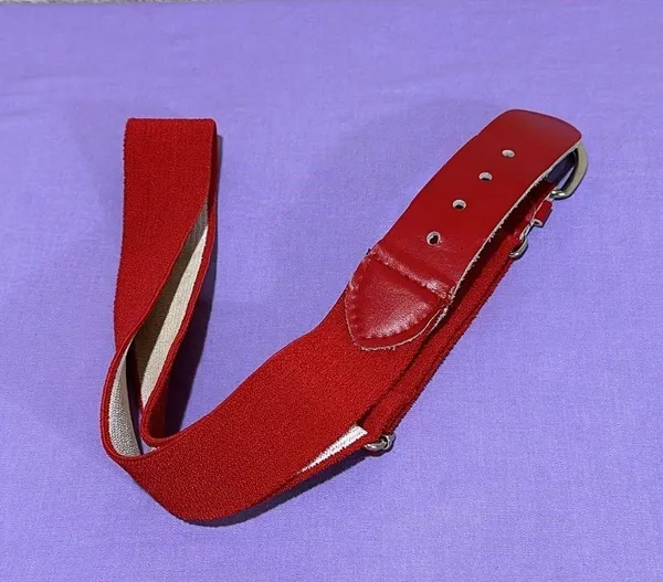 Red Softball/Baseball Belt - Image 3