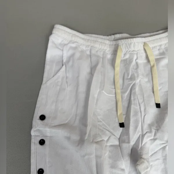 Women's Pull On Drawstring Waist Below Knee Wide Leg Capri Size XXL #260800 - Image 2