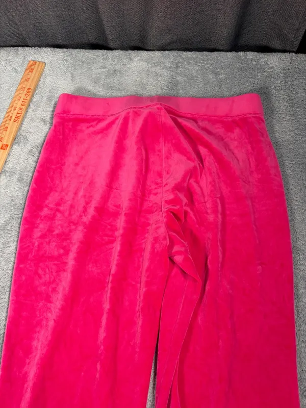 Juicy couture large Pink Velour sweatpants - Image 7