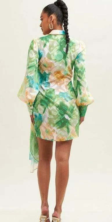 Luxxel Wrap Dress - Image 2