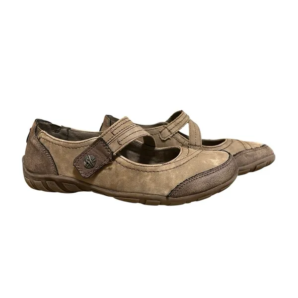 Earth Origins Tova Mary Jane Sport Sandal, Sz 8 1/2 Closed Toe‎ Leather - Image 2
