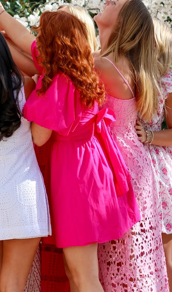Marion Puff Sleeve Dress - Image 2