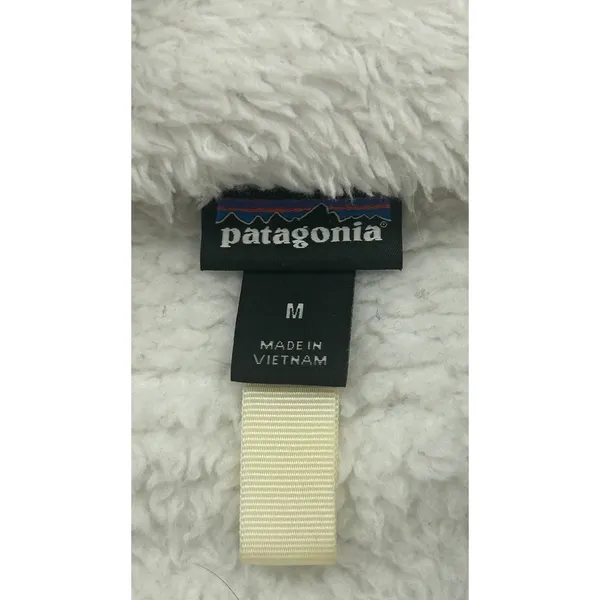 Patagonia Los Gatos‎ 1/4 Zip Fleece Pullover Birch White Womens Medium 25235 - Image 5