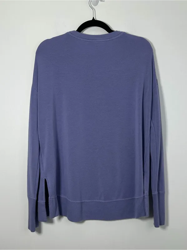 Athleta Coaster Luxe Sweatshirt Women’s Medium Purple - Image 4