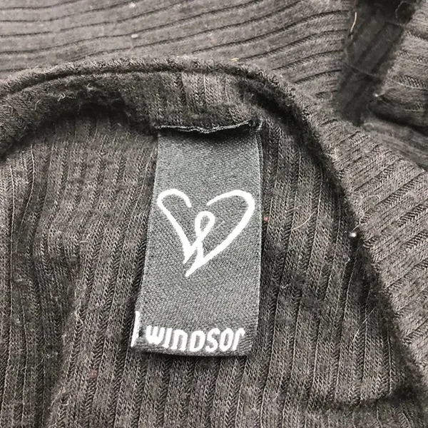 Windsor: Black Ribbed Bandeau - Image 5