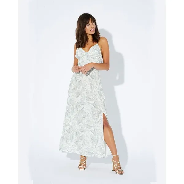 MinkPink Providence Midi Dress in White Small Womens Cocktail Slip Satin - Image 9