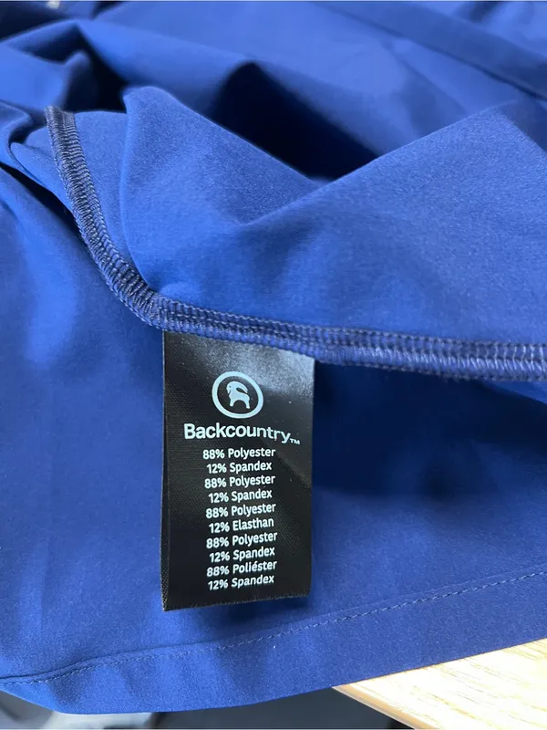 Backcountry On The Go Dress Blue Racerback Active Dress Size L - Image 12
