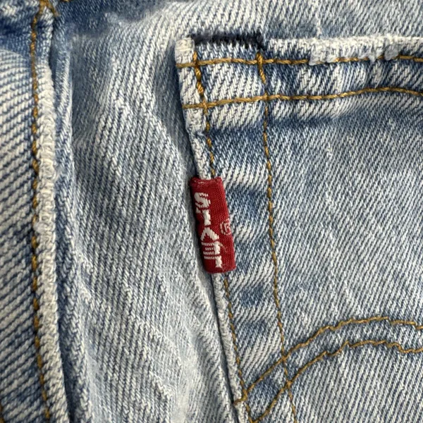 Levi’s Premium Wedgie Straight Ankle Jeans Women’s 26 Light Wash 26 Inseam - Image 11