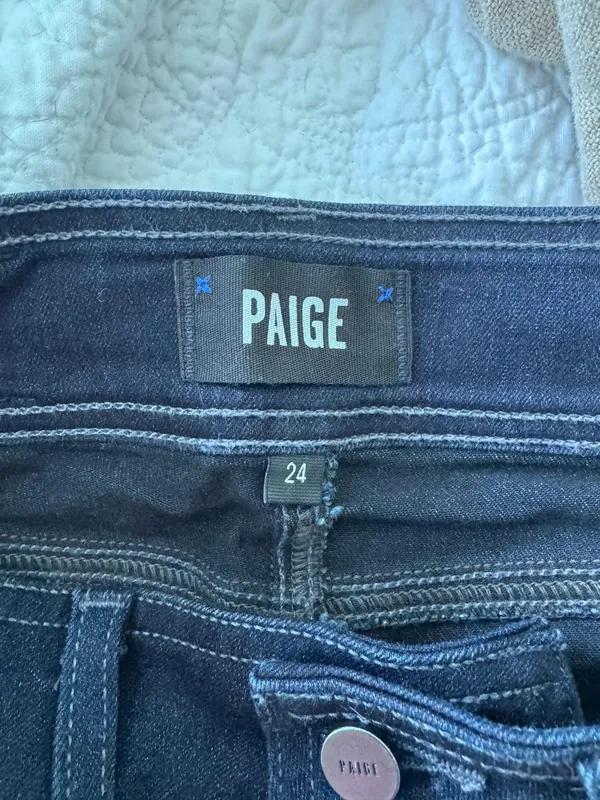 Paige Jeans Claudine High-Rise Ankle Flare - Image 4