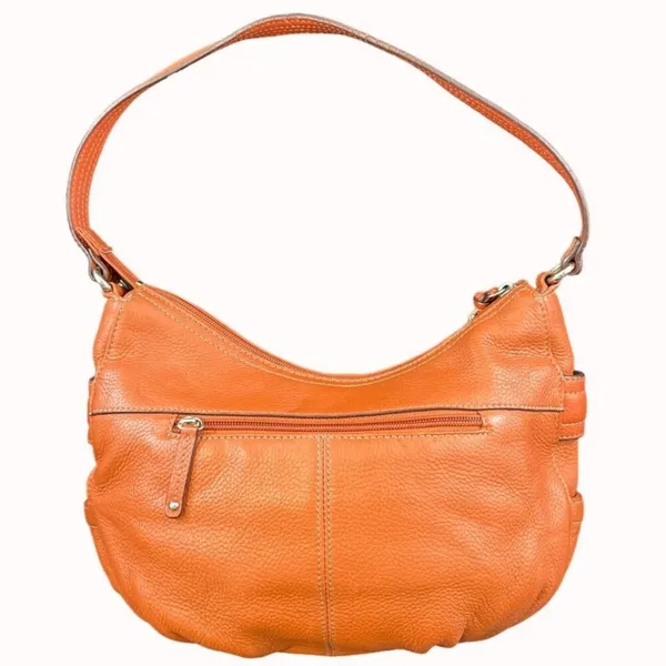 Tignanello Women's Orange Leather Purse/Shoulder Bag SKU 5291 - Image 2