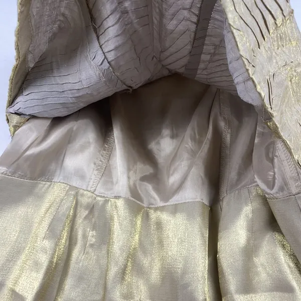 Alex Evenings Women‎ Size 14 (Med) Gold Shimmer Iridescent Dress Jacket Set NWT - Image 13
