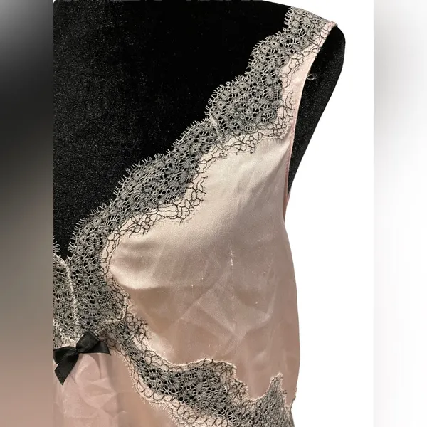 Victoria’s Secret Pink Whimsygoth Barbie Sultry Retro Coquette Lace Lingerie Top - Image 3