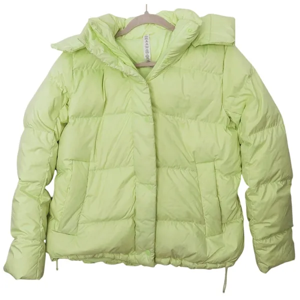 Lululemon Hooded Wunder Puff Jacket Womens Size 8 Faded Zap Insulated Outdoors - Image 3