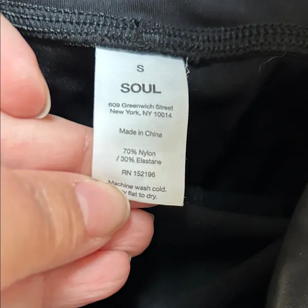 SoulCycle Black Leggings - Image 2