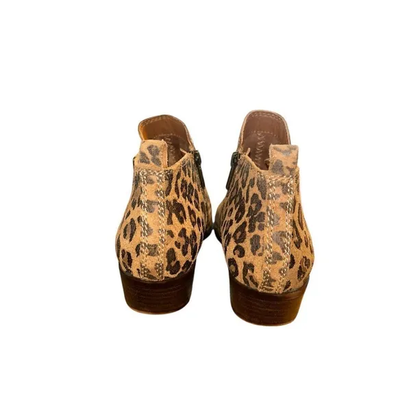 Lucky Brand Women's Basel Ankle Booties #404611 - Javan Print Suede size 7.5 - Image 4