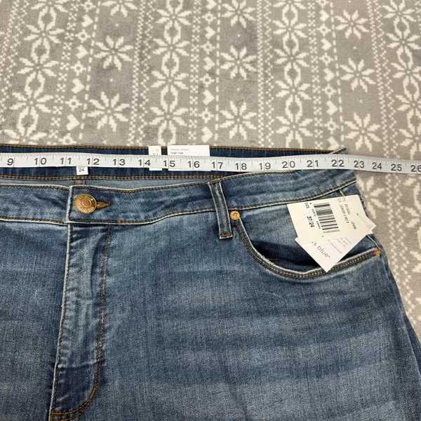 NWT Stitch Fix Sts Blue Molly High Rise Short Style ES3128GA1 Blue Size 37/24‎ - Image 9