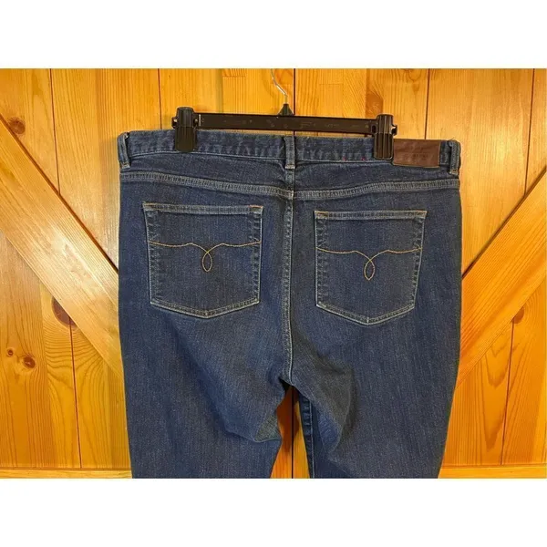 Lauren Jeans Co. Ralph Lauren Jeans Womens Size 16 Blue Denim Bootcut (2422) - Image 6